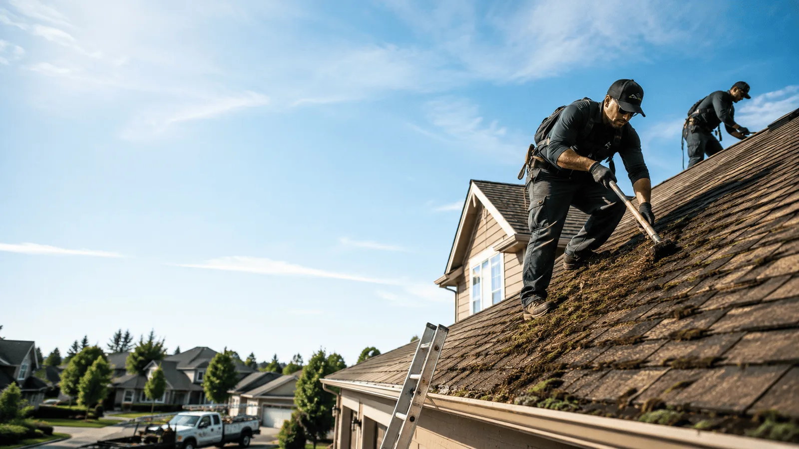 Roof Moss Removal in Hall, MT near me
